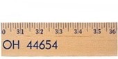 Extra Strength Yardsticks - Natural Finish