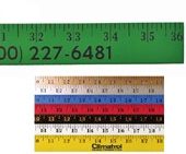 Enamel Finish Yardsticks