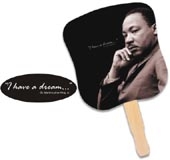 Stock Design Hand Fan - Dr. Martin Luther King, Jr.