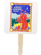 Square Shaped Hand Fan