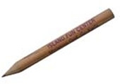 Round Natural Finish Golf Pencils