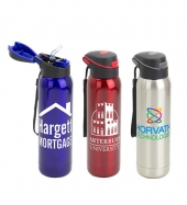 Stratford 17 oz Pop-Top Vacuum Insulated Stainless Steel Bottle