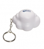 Cloud Stress Reliever Key Chain