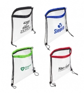 Clear Bag with Drawstring