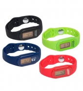 Tap 'N Read Waterproof Fitness Tracker + Pedometer Watch