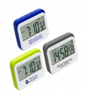 Soft Touch Widescreen Kitchen Timer/Clock