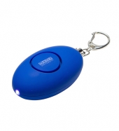 Soft-Touch LED Light & Alarm Key Chain