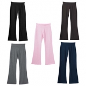 Ladies' 8 oz. Cotton/Spandex Yoga Pant