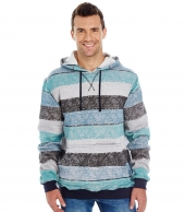 Men's Printed Stripe Marl Pullover
