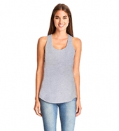 Next Level Apparel Ladies' Gathered Racerback Tank