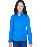 LDevon & Jones Ladies' Newbury Mélange Fleece Quarter-Zip