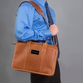 Casa Grande Canyon Leather Briefcase