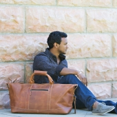 Little River Leather Duffel