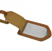 Barranca Canyon Leather Luggage Tag