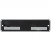Metal Plates & Signage: 3-6 sq. in.