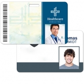 Minneapolis Plastic Name Badge (3 3/8" x 2 1/8", Horizontal)