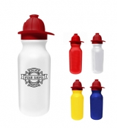 20oz. Value Cycle Bottle w/Fireman Helmet Push'nPull Cap