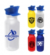 20 oz. Value Cycle Bottle with Police Hat Push 'n Pull Cap