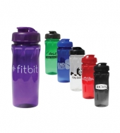 18 oz. Poly-Saver PET Bottle with Flip Top Cap