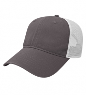 Washed Chino Twill & Ultra Soft Mesh Cap