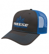 Modified Flat Bill With Mesh Back Cap