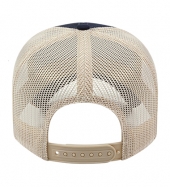 Sublimated Flag Visor Cap with Mesh Back