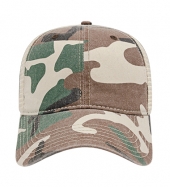 Woodland Camo with Soft Mesh Back Cap