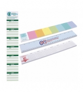 BIC®  12" x 2" Adhesive Notepad, 25 Sheet Pad