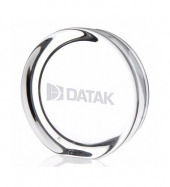 Round Paperweight with Flat Edge