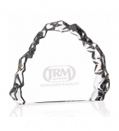 Carved Crystal Award