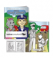 Coloring Book: Friendly Police Officers