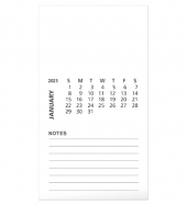BIC® Business Card Magnet with 12 Sheet Calendar