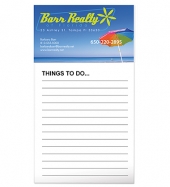 BIC® Business Card Magnet with 50 Sheet Notepad