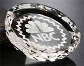 Faceted Gem Paperweight 3-1/4" Dia.