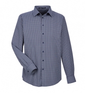 CrownLux Performance™ Men's Tonal Mini Check Shirt