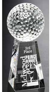 Tapered Golf Award 7"