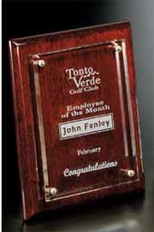 Canterbury Rosewood Plaque 8" x 10"