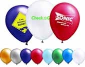 Metallic Latex Balloons - 9"
