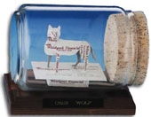 Business Card Sculpture - Wolf