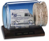 Business Card Sculpture - Step Van