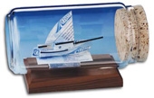 Business Card Sculpture - Sloop Sail Boat