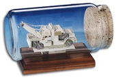 Business Card Sculpture - Tow Truck
