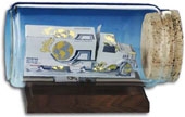 Business Card Sculpture - Moving Van