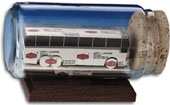 Business Card Sculpture - Bus