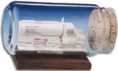 Business Card Sculpture - Oil Tanker
