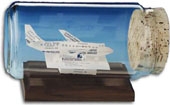 Business Card Sculpture - Jet Plane