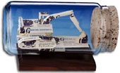 Business Card Sculpture - Excavator