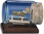 Business Card Sculpture - Bulldog