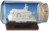 Business Card Sculpture - Mississippi River Boat