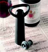 Concerto Wine Saver Kit w/Vacuum Pump & 4 Stoppers